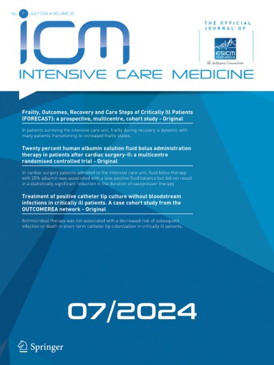 Intensive Care Medicine | springermedicine.com