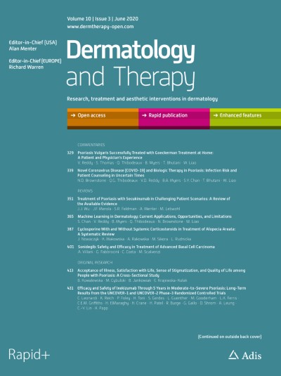 Dermatology and Therapy 3/2020
