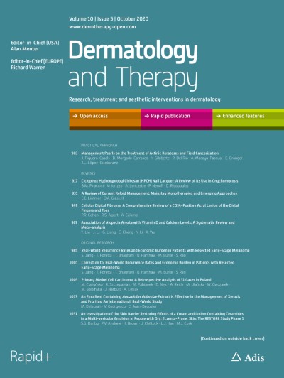 Dermatology and Therapy 5/2020