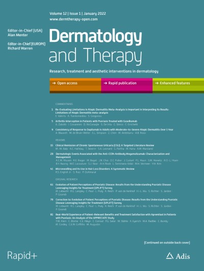 Dermatology and Therapy 1/2022