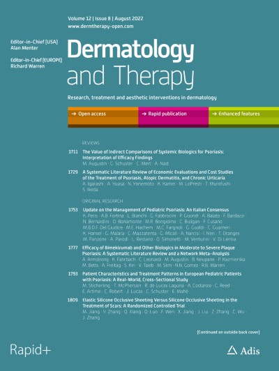 Dermatology and Therapy 8/2022