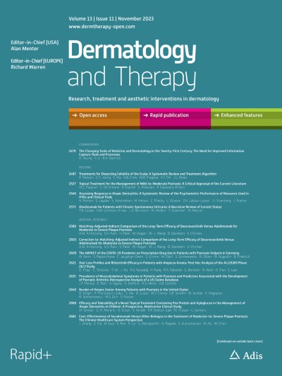 Dermatology and Therapy 11/2023