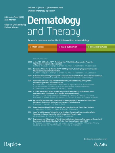 Dermatology and Therapy 11/2024