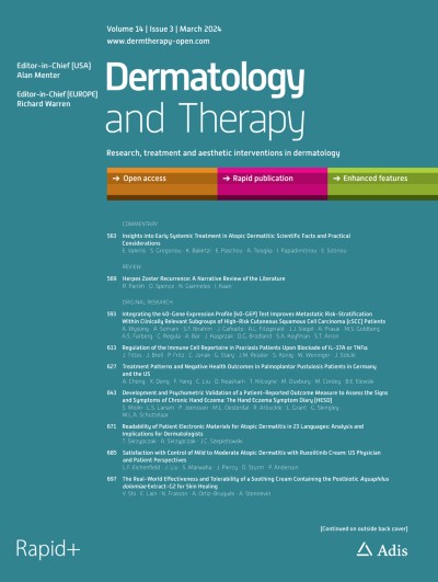 Dermatology and Therapy 3/2024