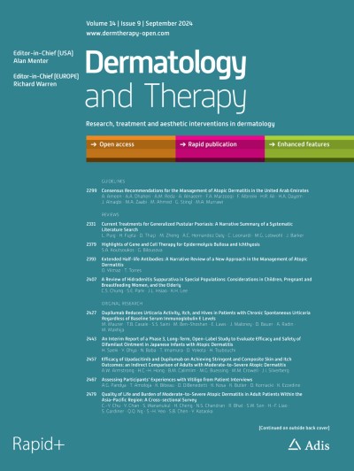 Dermatology and Therapy 9/2024