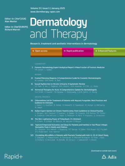 Dermatology and Therapy 1/2025