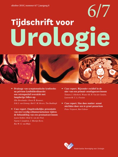 Tijdschrift voor Urologie 6-7/2018