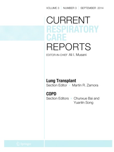 Current Pulmonology Reports 3/2014