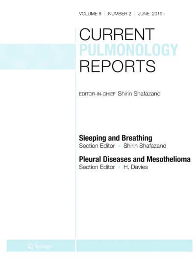 Current Pulmonology Reports 2/2019