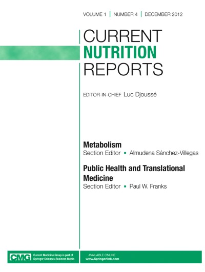 Current Nutrition Reports 4/2012
