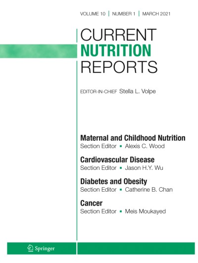 Current Nutrition Reports 1/2021