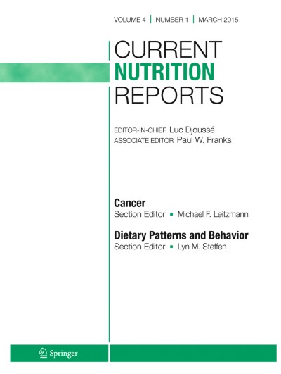 Current Nutrition Reports 1/2015
