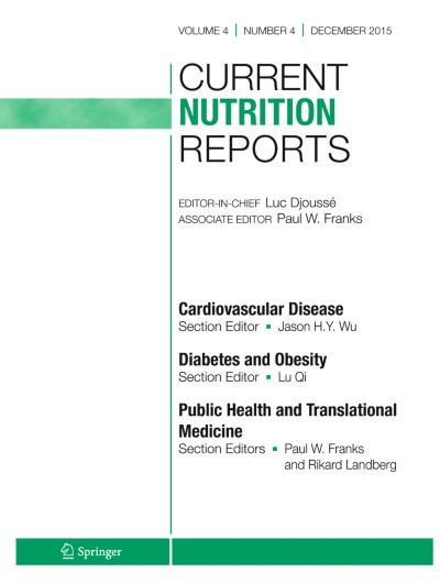 Current Nutrition Reports 4/2015