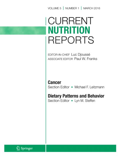 Current Nutrition Reports 1/2016