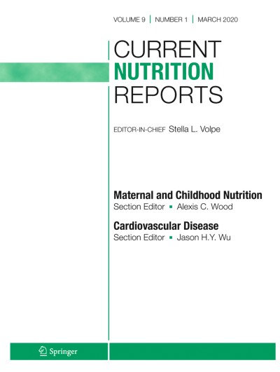 Current Nutrition Reports 1/2020