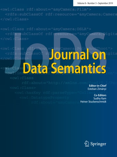 Journal on Data Semantics 3/2019