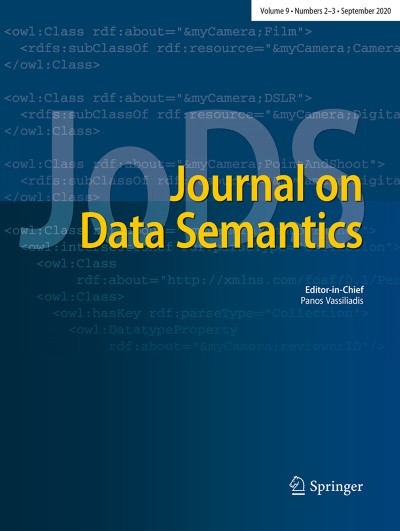 Journal on Data Semantics 2-3/2020