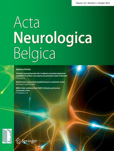 Acta Neurologica Belgica 3 2023 springermedizin de 