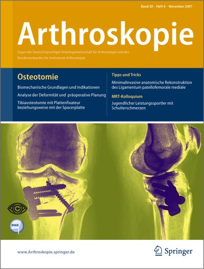 Arthroskopie 4/2007