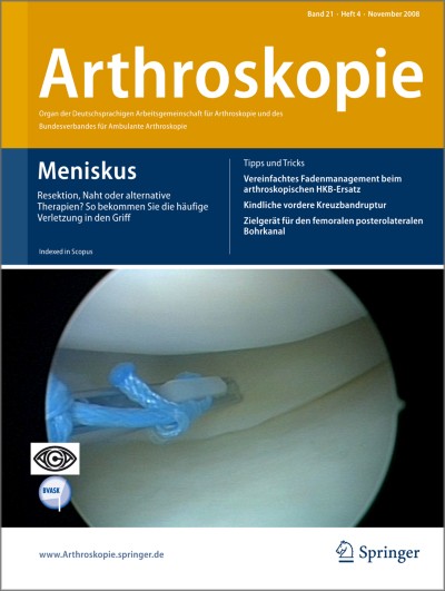 Arthroskopie 4/2008