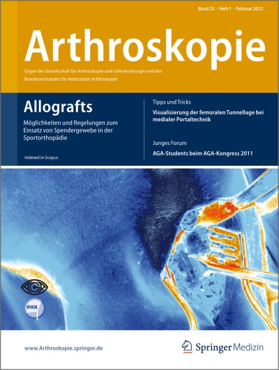 Arthroskopie 1/2012