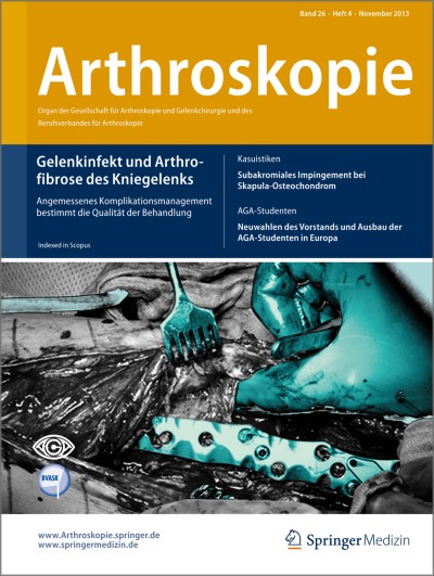 Arthroskopie 4/2013