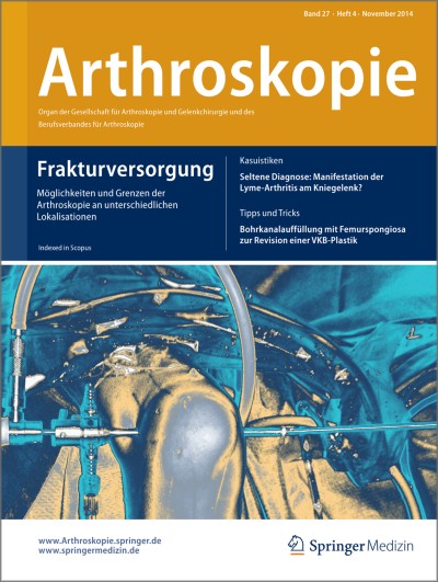 Arthroskopie 4/2014