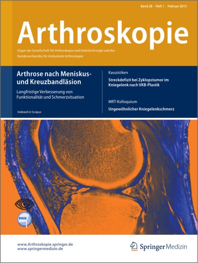 Arthroskopie 1/2015