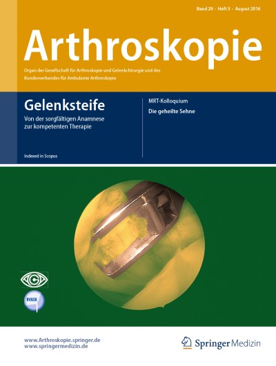 Arthroskopie 3/2016