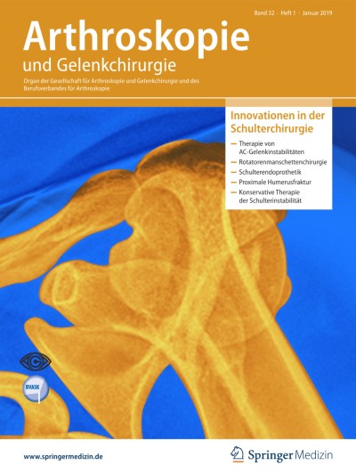 Arthroskopie 1/2019