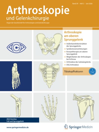 Arthroskopie 3/2026 | springermedizin.de