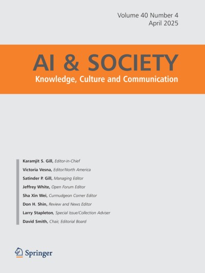 AI & SOCIETY 4/2025