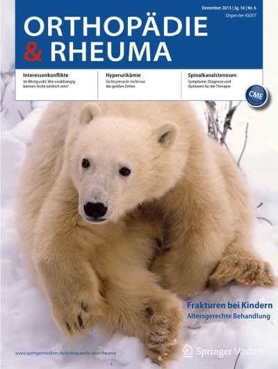 Orthopädie & Rheuma 6/2013