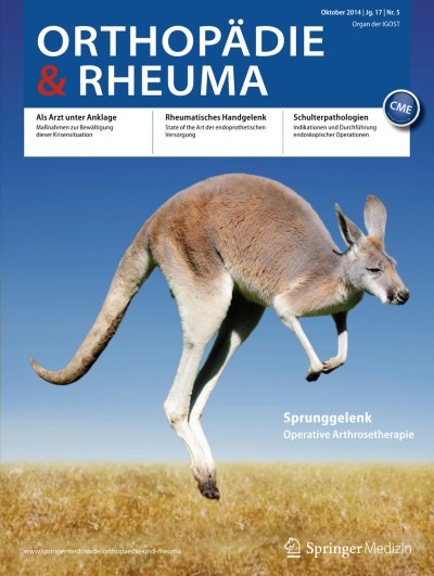 Orthopädie & Rheuma 5/2014