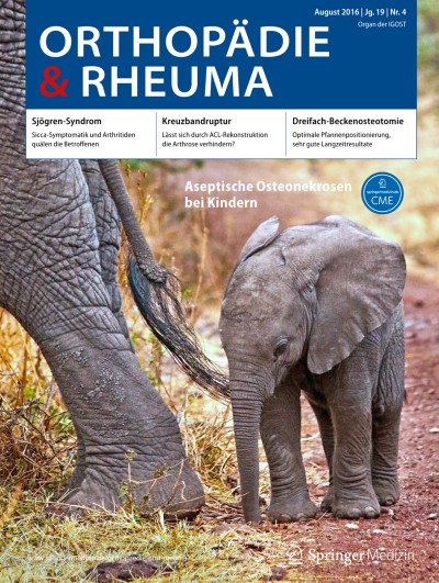 Orthopädie & Rheuma 4/2016