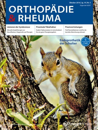 Orthopädie & Rheuma 5/2016