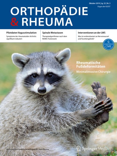 Orthopädie & Rheuma 5/2019