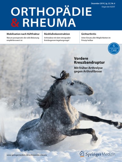 Link zu Zeitschrift Orthopädie & Rheuma