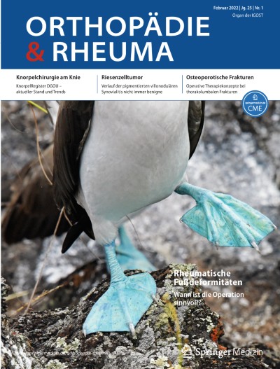 Orthopädie & Rheuma 1/2022