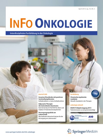 Info Onkologie 3/2013