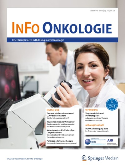 Info Onkologie 8/2016