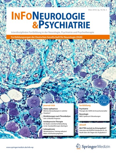 Link zu Zeitschrift InFo Neurologie + Psychiatrie