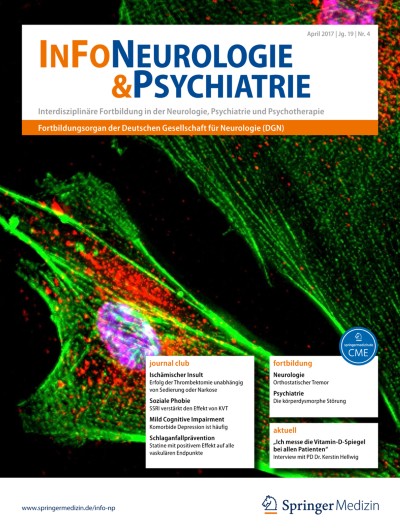 Link zu Zeitschrift InFo Neurologie + Psychiatrie