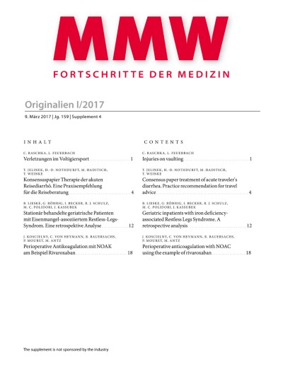 MMW - Fortschritte der Medizin 4/2017
