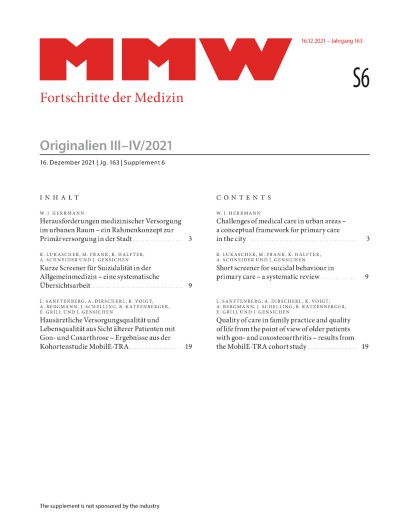 MMW - Fortschritte der Medizin 6/2021