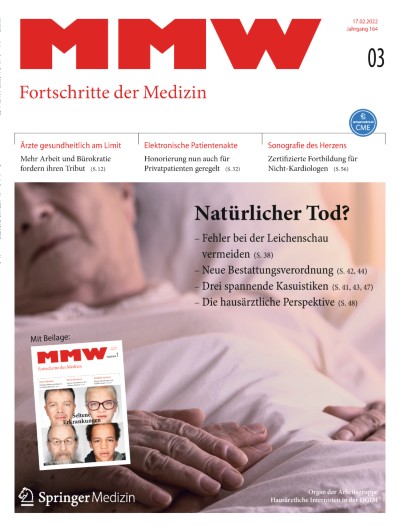 Link zu Zeitschrift MMW - Fortschritte der Medizin