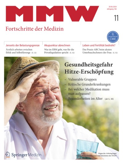 Link zu Zeitschrift MMW - Fortschritte der Medizin