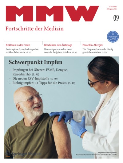 Impfungen bei Älteren - jenseits der Standardimpfungen