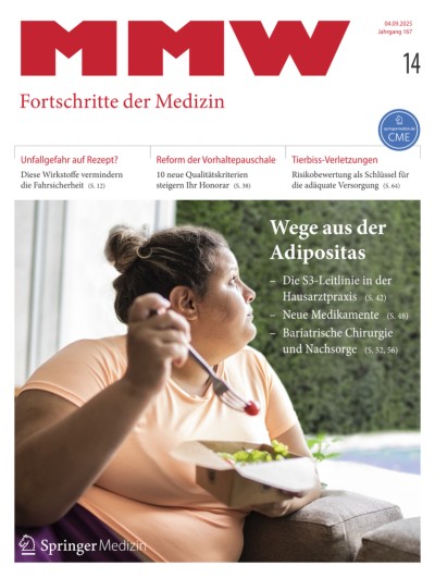 Link zu Zeitschrift MMW - Fortschritte der Medizin