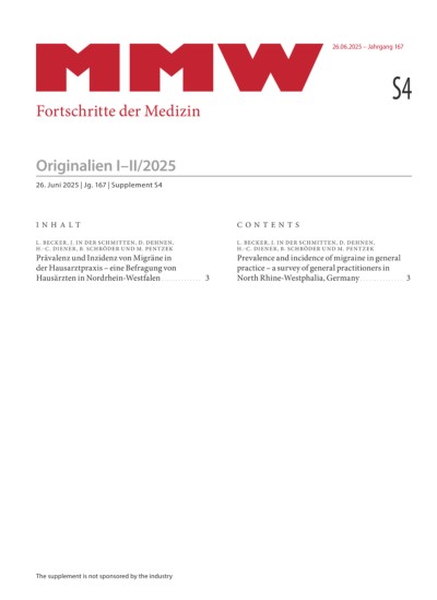 MMW - Fortschritte der Medizin 4/2025